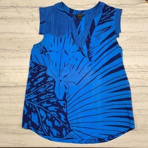 JCrew 100% silk sleeveless top